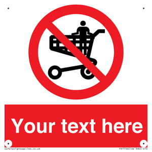 Custom prohibition no standing in trolley